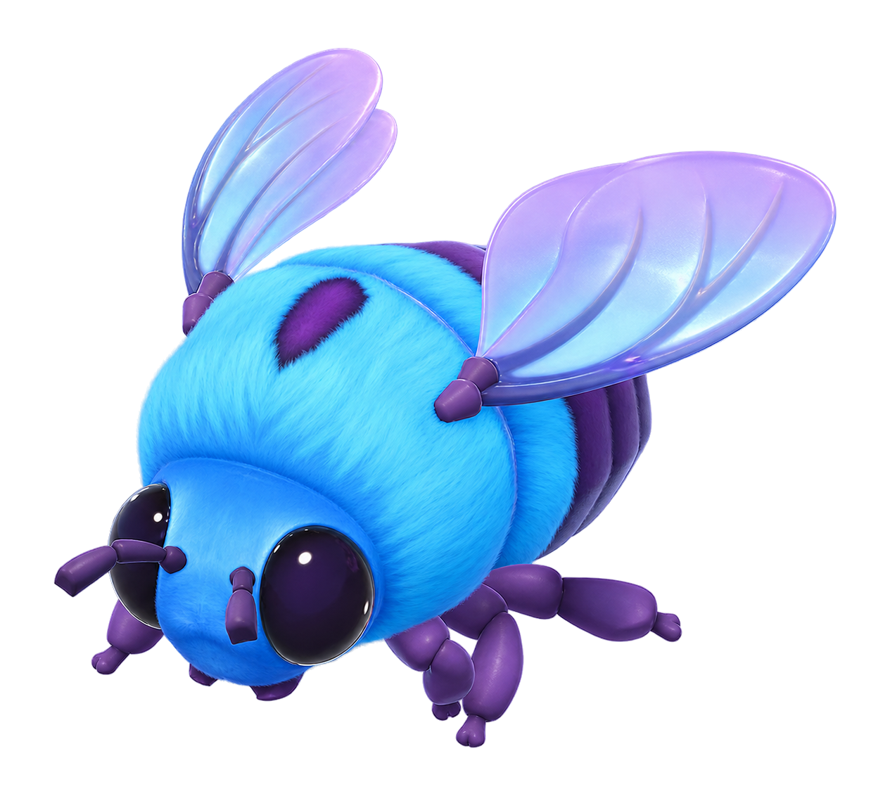 Insecte Abeille charpentière bleue dans Heartopia