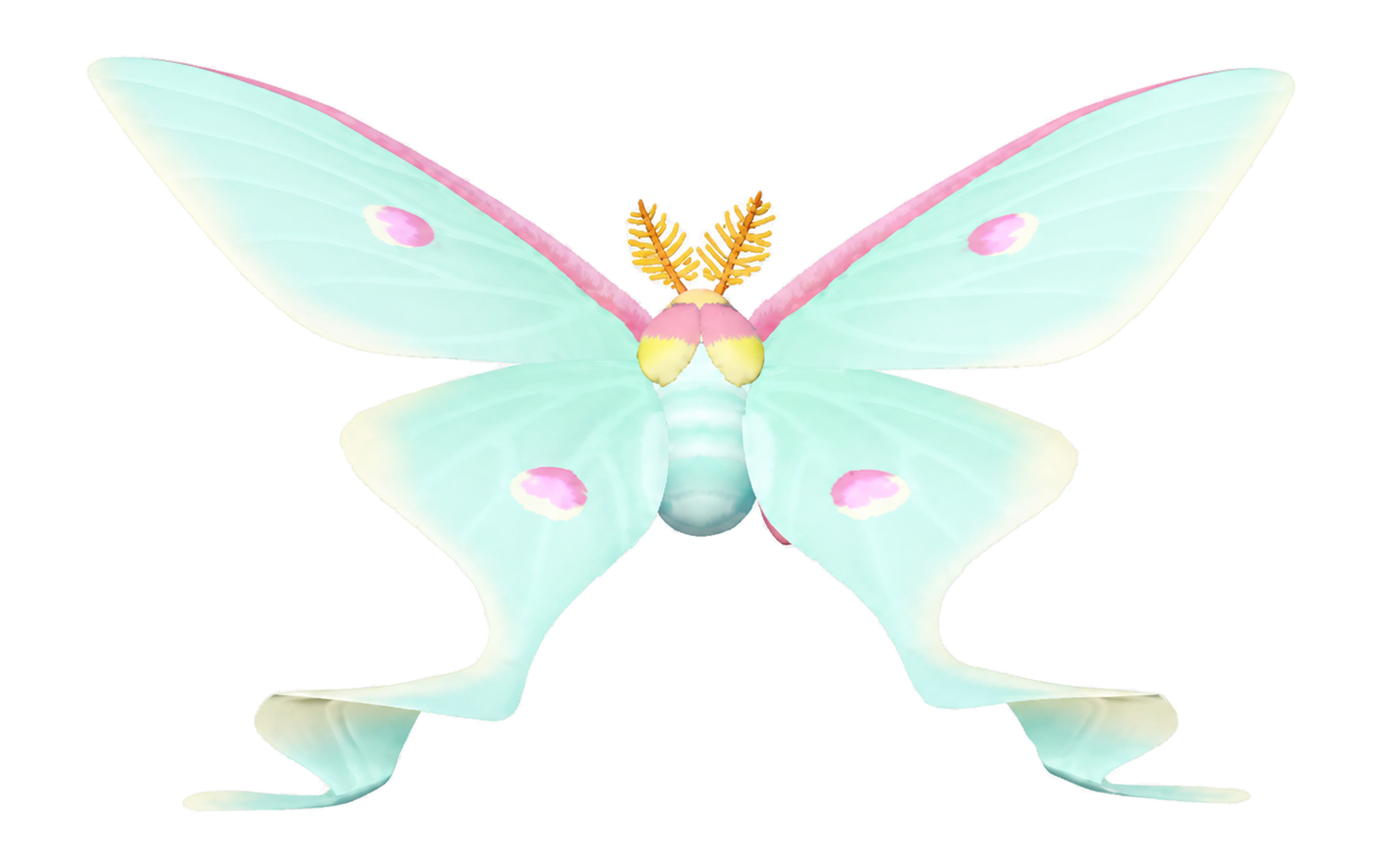 Insecte Actias neidhoeferi dans Heartopia