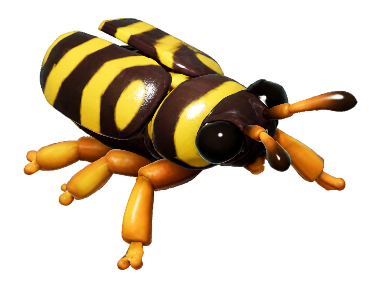 Insecte Capricorne tigré dans Heartopia