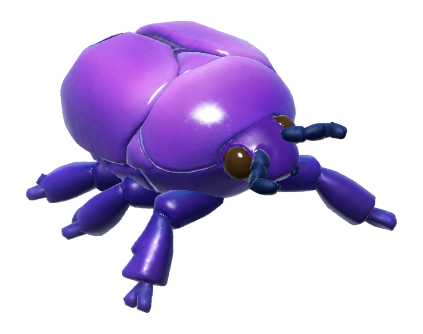 Insecte Cétoine étoilée bleue dans Heartopia
