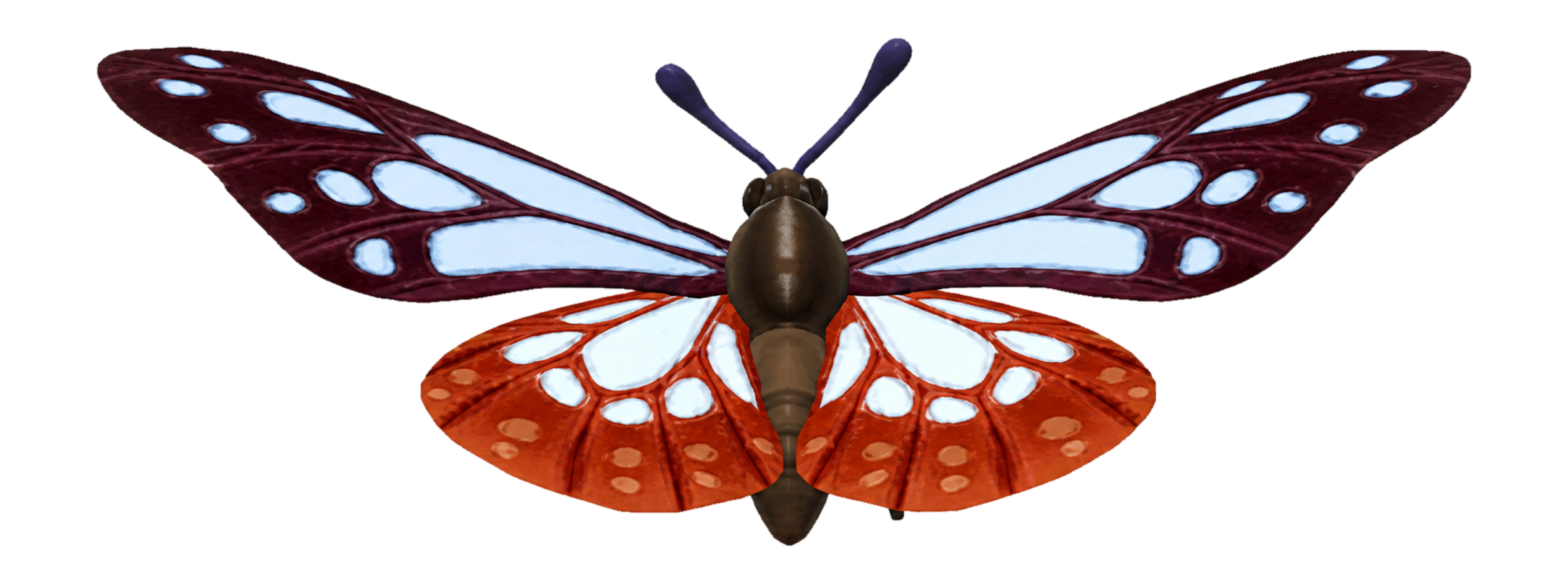 Insecte Grand paon de nuit dans Heartopia