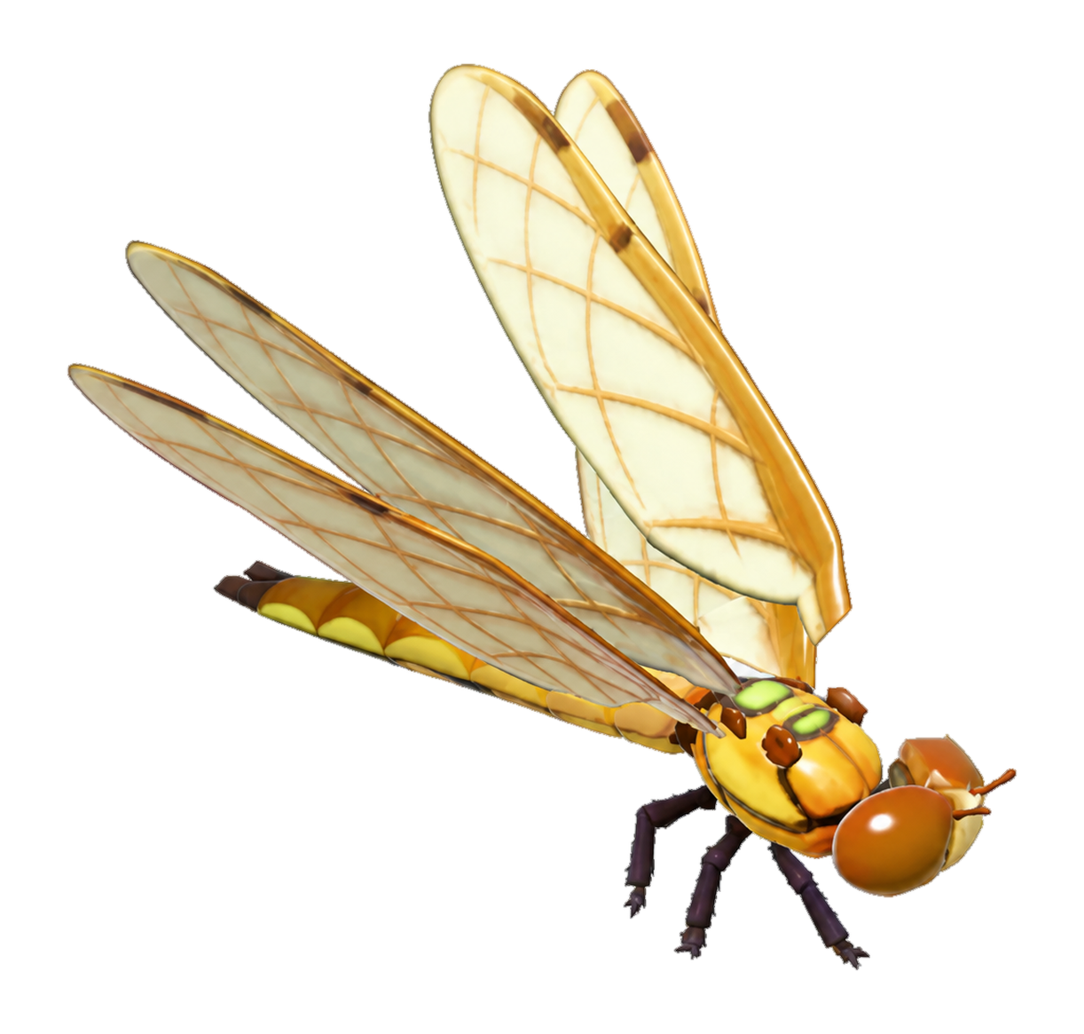 Insecte Libellule tachetée dans Heartopia