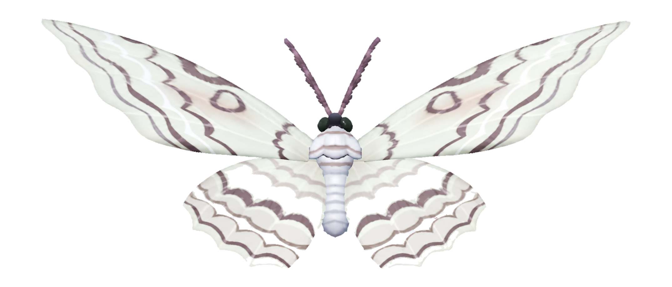 Insecte Papillon sorcière blanche dans Heartopia