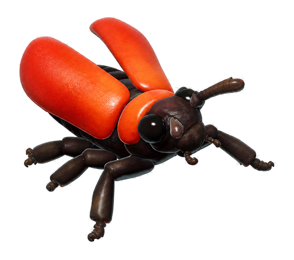 Insecte Pyrochroa dans Heartopia