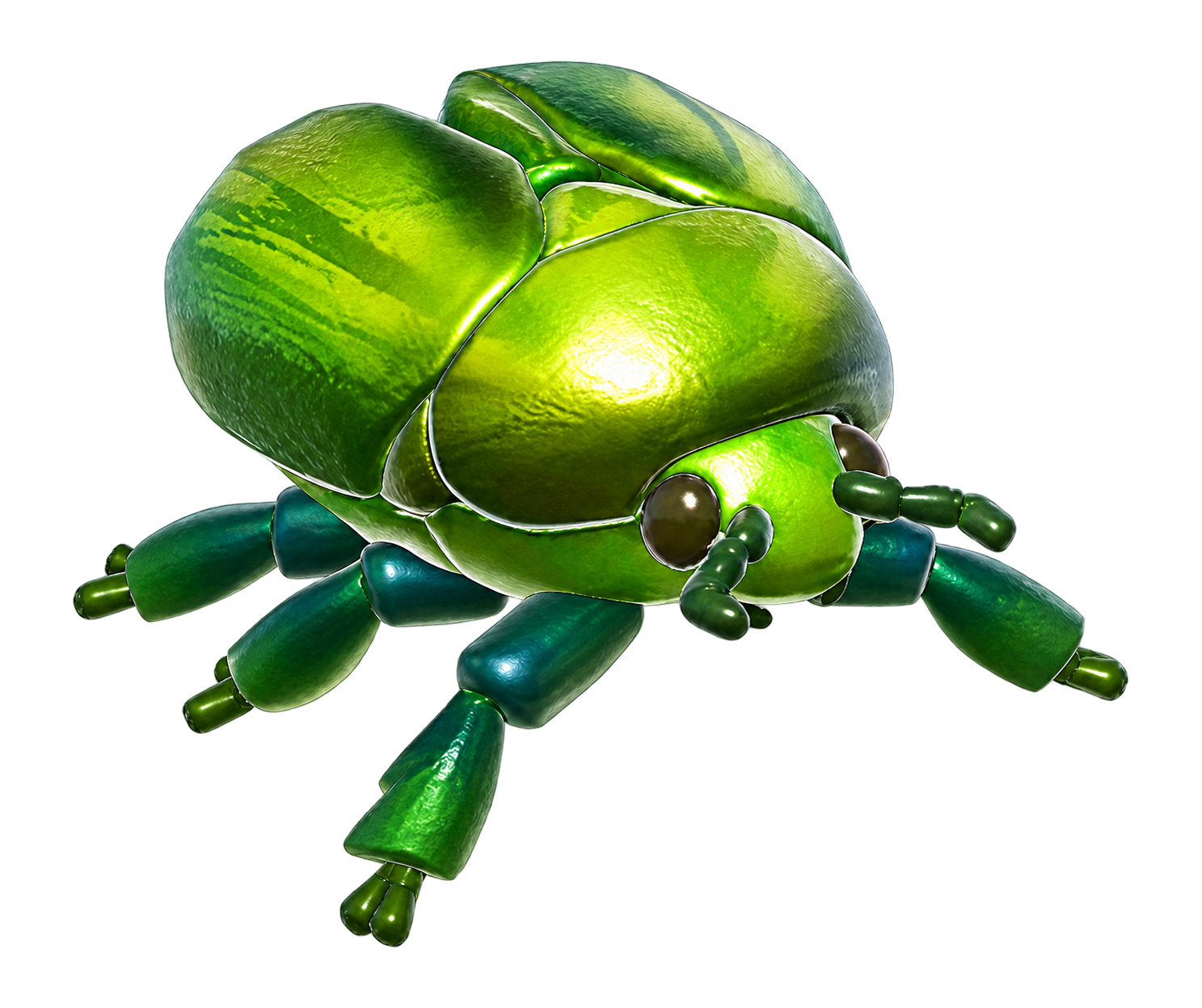 Insecte Rhomborrhina unicolor dans Heartopia