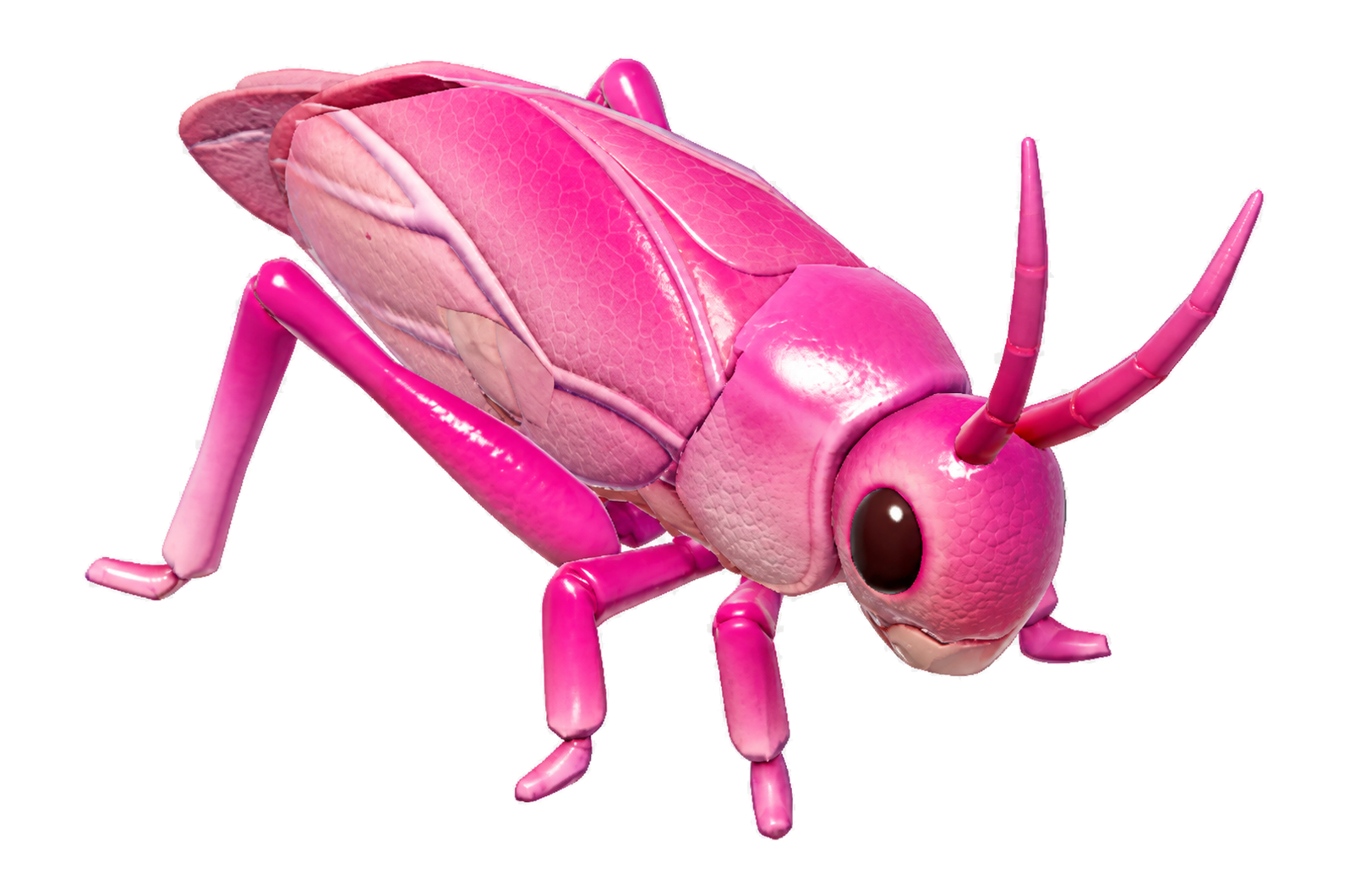 Insecte Sauterelle rose dans Heartopia