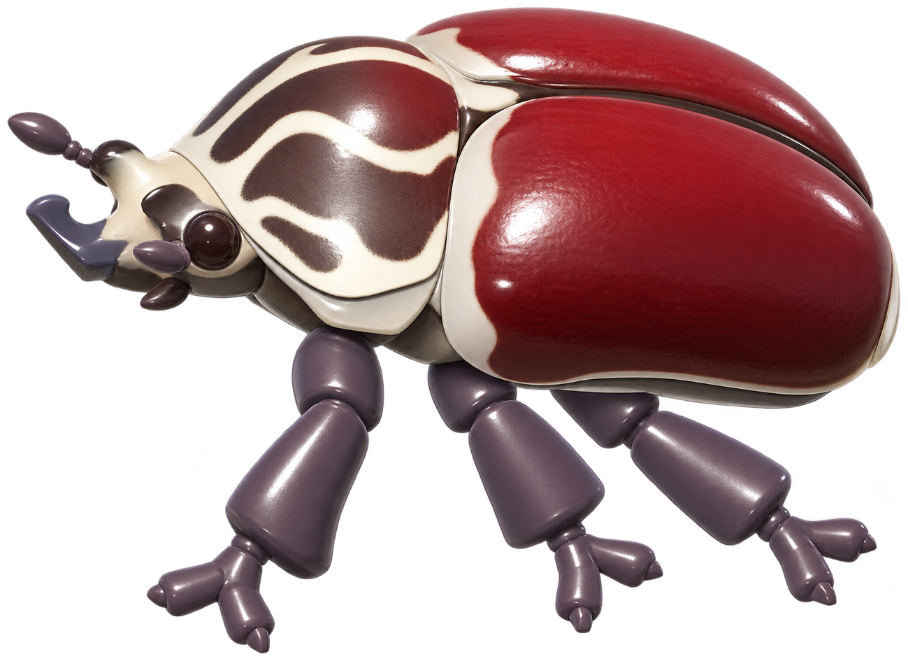 Insecte Scarabée Goliath dans Heartopia