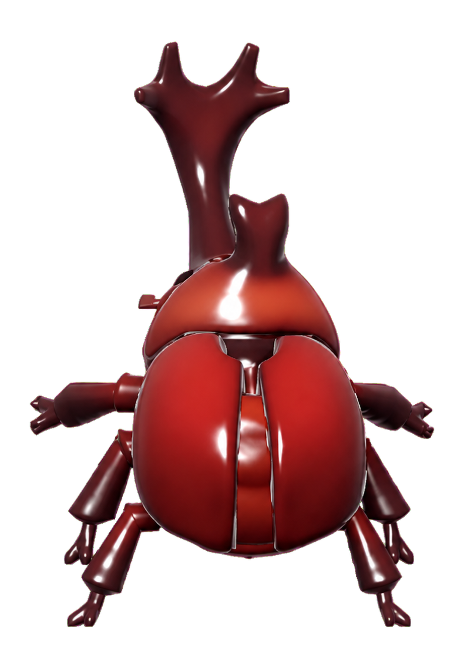 Insecte Scarabée unicorne dans Heartopia