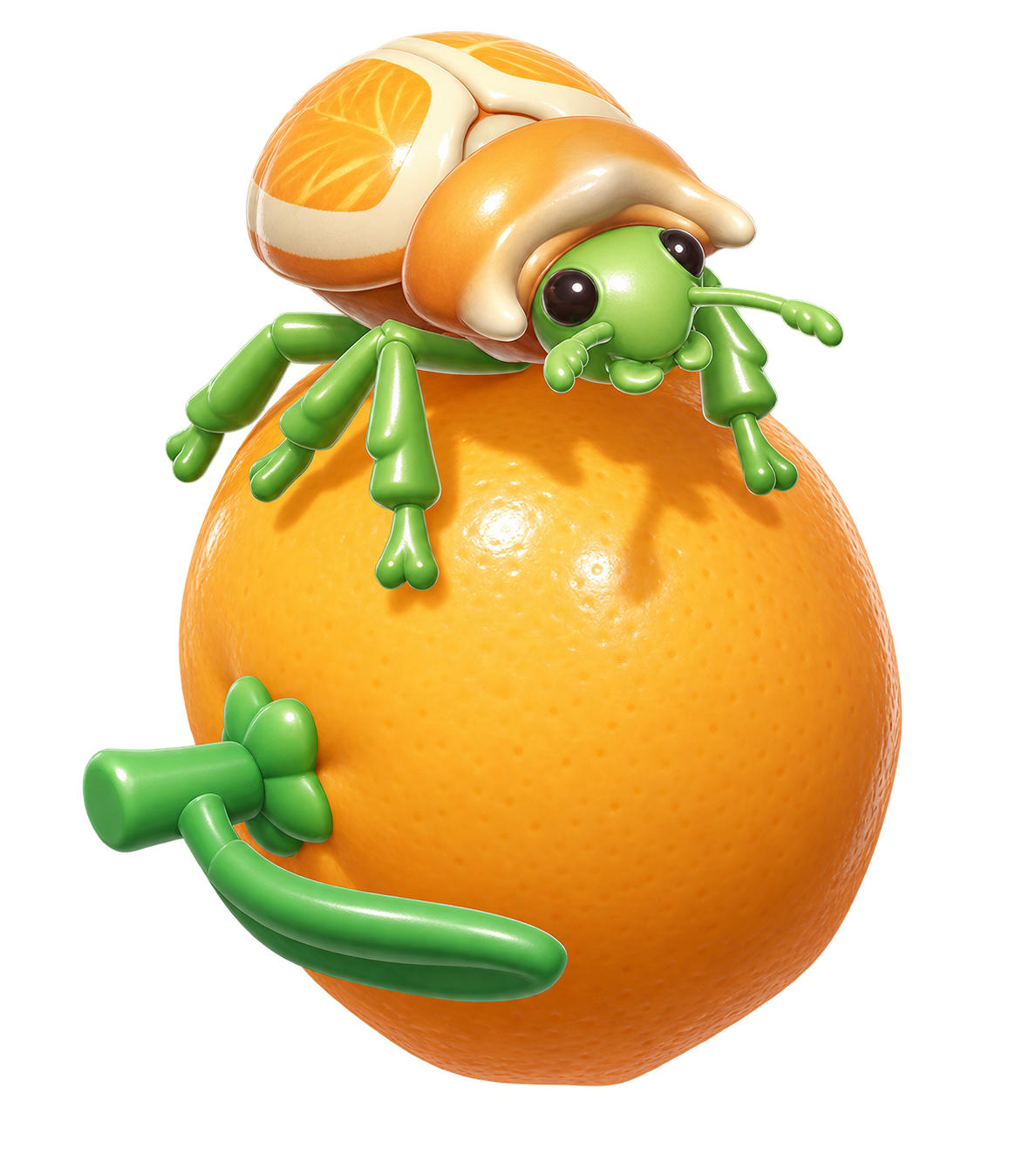 Insecte Bousier d'orange dans Heartopia